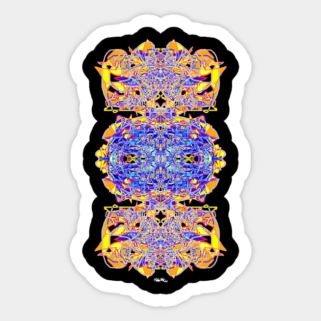 MetaRagz color68 psychedelic fantasy Sticker by MetaRagz